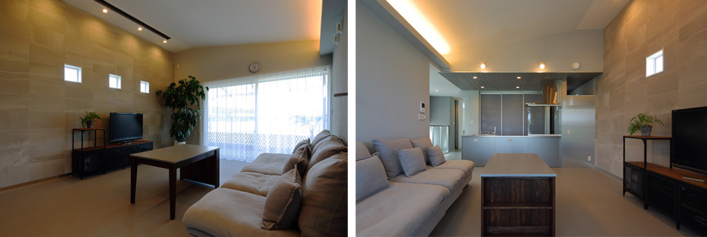 シラス壁を使った全館空調の家