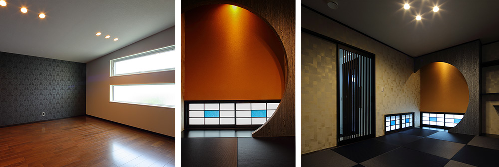 ゆとりの空間が魅力　開放的な高天井のある家