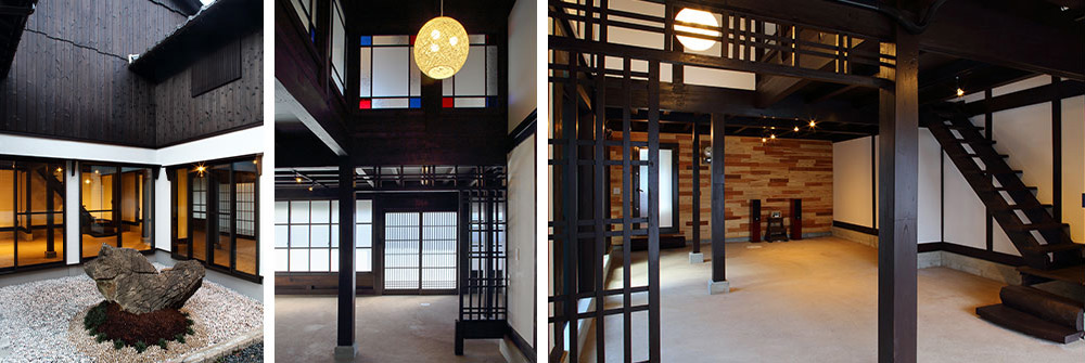 落ち着いた和モダンな家