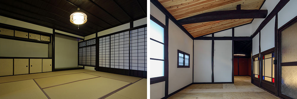 落ち着いた和モダンな家