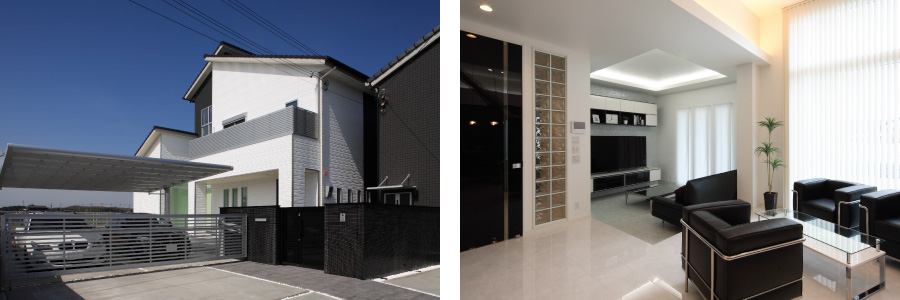 トーヨーキッチンが映えるデザイナーズハウス