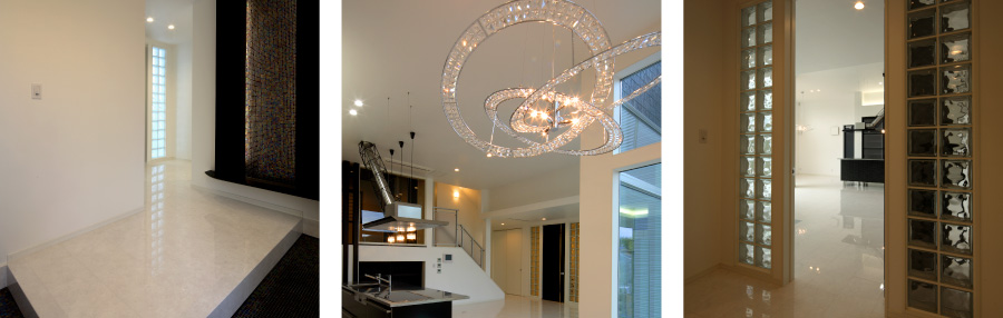 トーヨーキッチンが映えるデザイナーズハウス