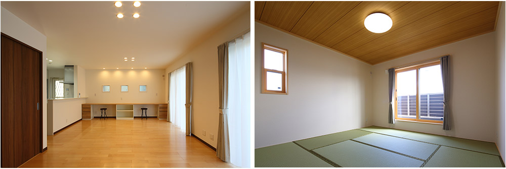 家事動線を考えた、回遊性のある家