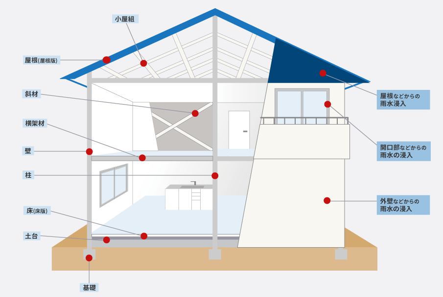 建物20年！業界最長の保証